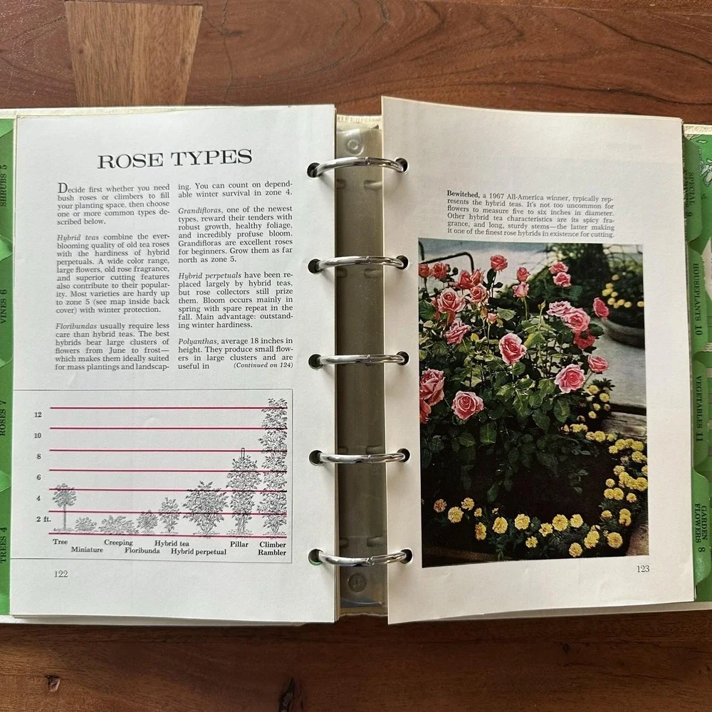 1968 Better Homes Gardens New Garden Book Ring Bound + House‎ Plants Guide Lot 2